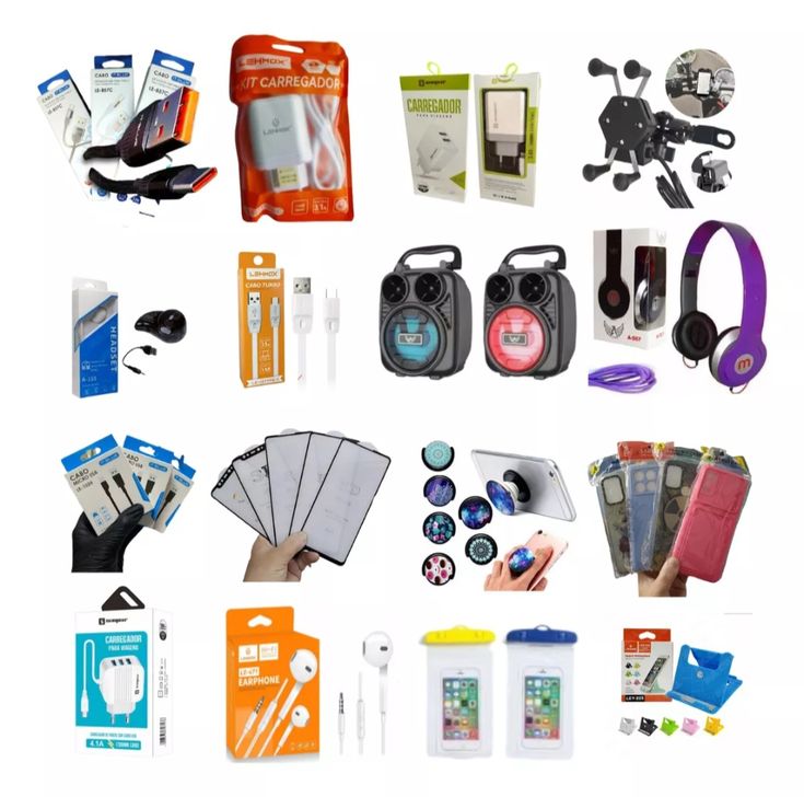 kit com 100 acessórios atacado monte sua lojinha_